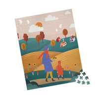Ein Herbstspaziergang – Puzzle mit 520 Teilen