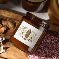 Duftkerze im Glas – herbstlich & cozy, für entspannte Momente