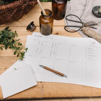 Gartenplaner - Beetplaner A4 zum Ausdrucken