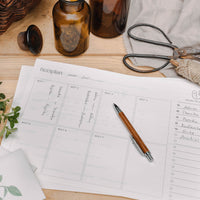 Gartenplaner - Beetplaner A4 zum Ausdrucken