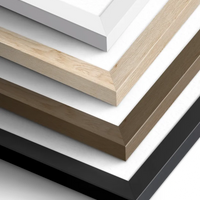 Stille im Wald | Kunstdruck im Holzrahmen