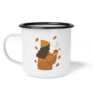 Emaille Becher Hygge Herbstmomente