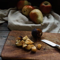 Marmeladen-Etiketten rund zum Ausdrucken – 24 Obstsorten, 5 cm Durchmesser - hellgrau