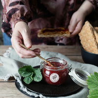 Marmeladen-Etiketten rund zum Ausdrucken – 24 Obstsorten, 5 cm Durchmesser