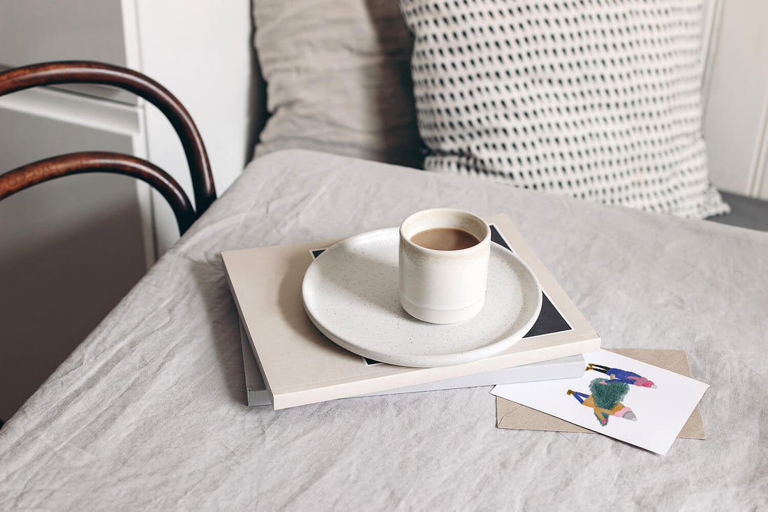 Digitale Weihnachtskarte "Weihnachtsbaum" - Vorlage DIN A6 zum Ausdrucken